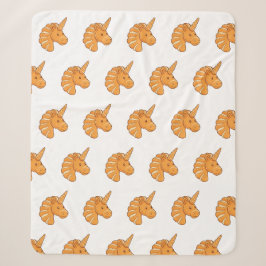 Cute Pastry Unicorn Head Cartoon Sherpadecke