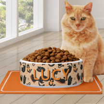 Cute Pattern Orange Black Cat