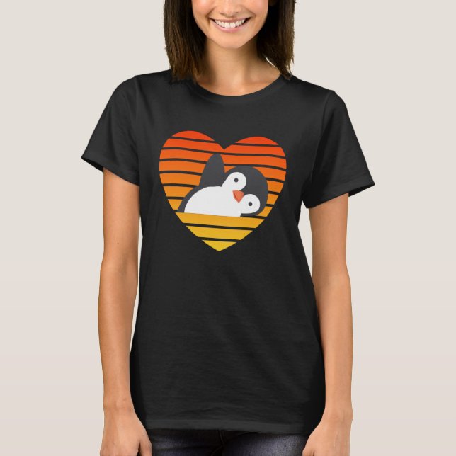 Cute Penguin Adorable Penguin Penguin Love Kid s P T-Shirt (Vorderseite)