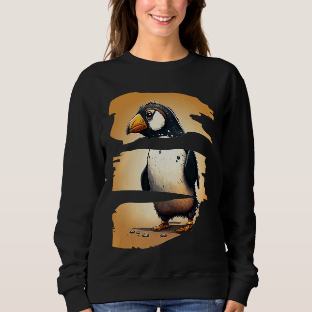 Cute Penguin Sweatshirt (Vorderseite)