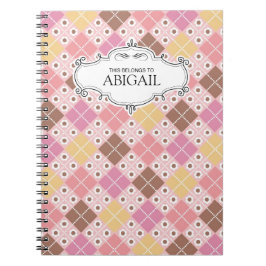 Cute Personalized Spiral Bound Notebooks Notizblock