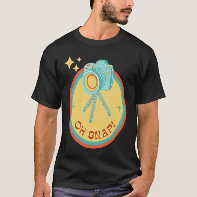 Cute Photography Oh Snap T-Shirt (Vorderseite)