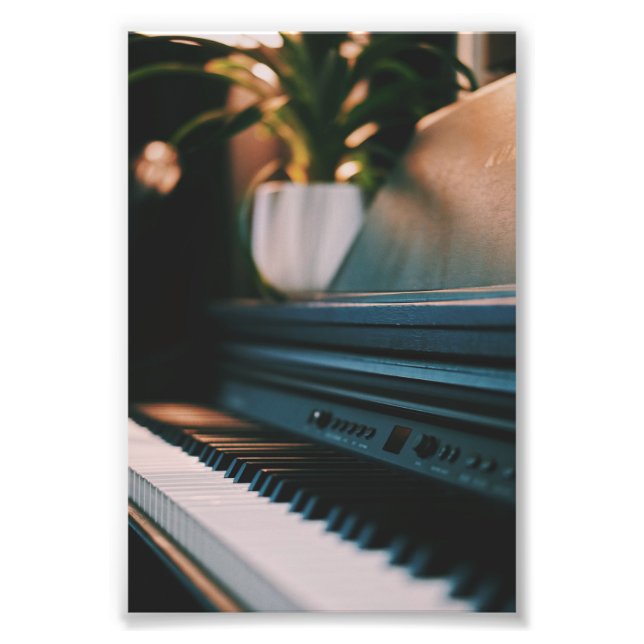 Cute Piano Artwork Fotodruck (Vorne)
