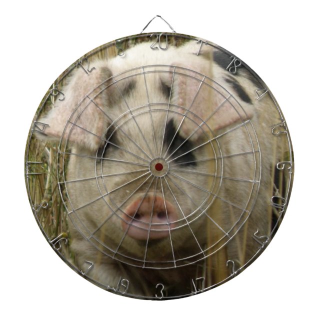 Cute Pig Dart Board Dartscheibe (vorne)