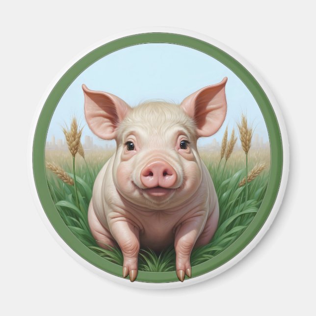 cute pig magnet (Vorne)