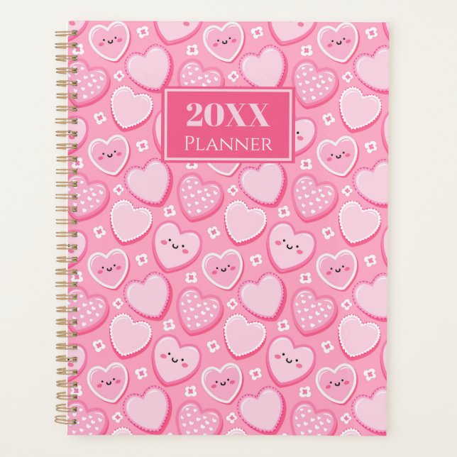 Cute Pink Hearts 20XX Spiral (Devant)