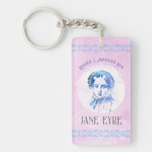Cute Pink Jane Eyre Portrait Reader Je L'Ai Marié (Devant)