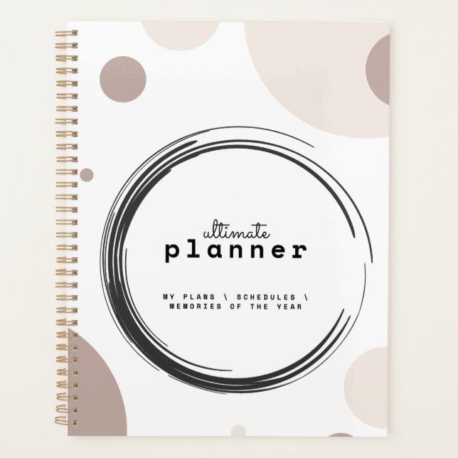 cute pink planner  planer (Vorderseite)