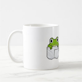 Cute Pocket Frog Kaffeetasse