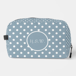 Cute Polka Dot Toilette / Sac de maquillage Texte