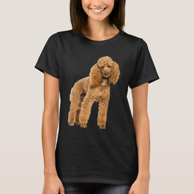 Cute poodle T-Shirt (Vorderseite)