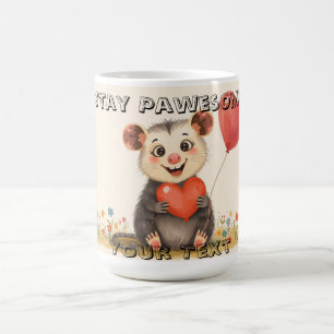 Cute Possum Mug - Restez Pawesome