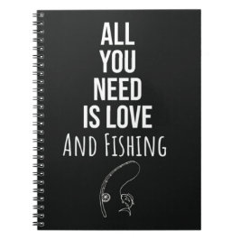 Cute Presents For Fishing Lovers Fisherman Angler  Notizblock