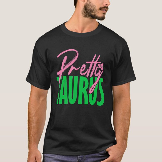Cute pretty taurus zodiac signs aka T-Shirt (Vorderseite)