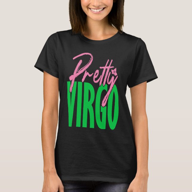 Cute pretty virgo zodiac signs aka T-Shirt (Vorderseite)
