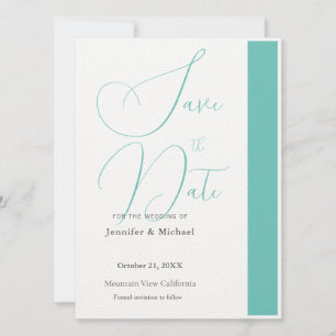 Cute Professionell Minimalistisch Schlicht Modern  Save The Date