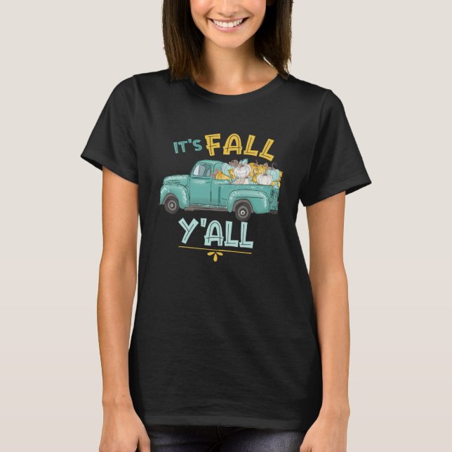 Cute Pumpkin  Fall Inspired  Vintage Fall T-Shirt (Vorderseite)
