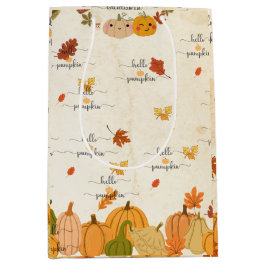 Cute Pumpkin Mittlere Geschenktüte