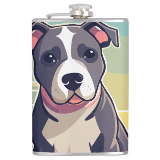 Cute Puppy designed thermal flask Flachmann