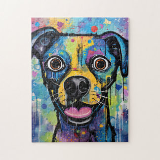 Cute Puppy Funny Dog Mixed Media Animal Pet