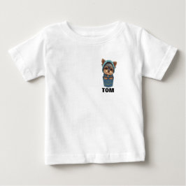 Cute Puppy in a Pocket T-Shirt