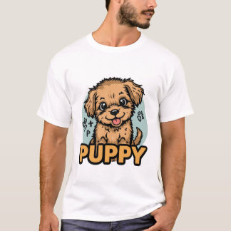 Cute Puppy Lover T-Shirt | Adorable Dog Shirt Gift