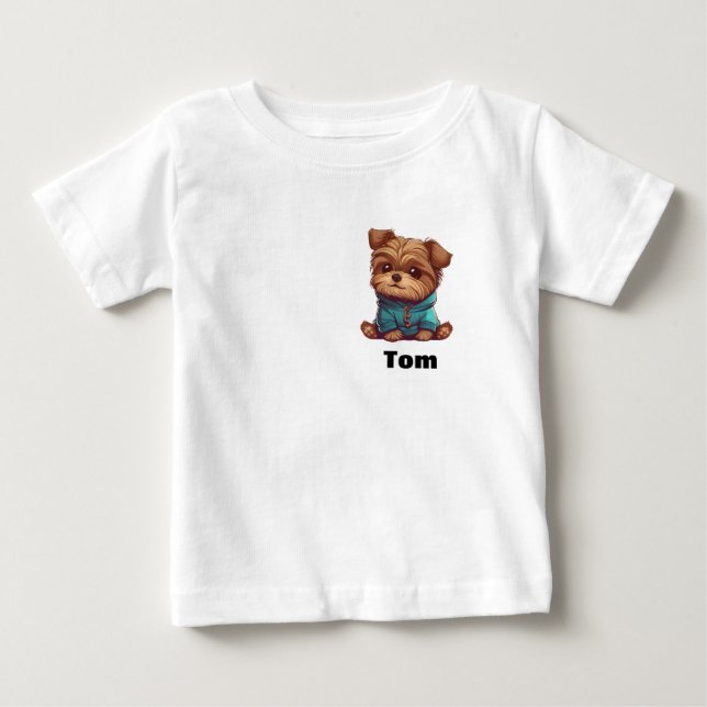 Cute Puppy t-shirts for kids (Vorderseite)