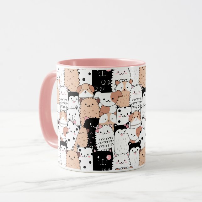 Cute Pups Mug (Devant gauche)