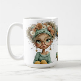 CUTE QUIRKY LITTLE IRISH GIRLS  KAFFEETASSE