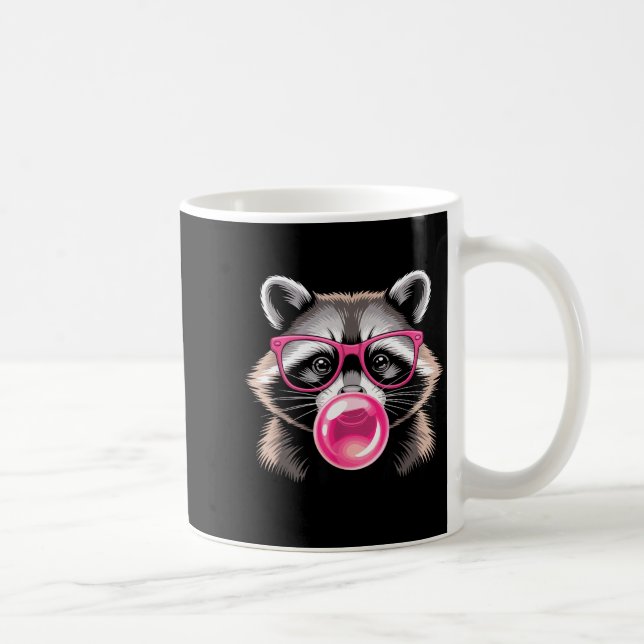 Cute Raccoon Design For Men Women Kids Racoon Racc Kaffeetasse (Rechts)