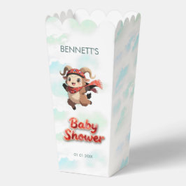 Cute Ram Winter Baby Shower Treat Box Geschenkschachtel
