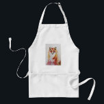 Cute Red Fox Watercolour Art Kitchen Apron Schürze<br><div class="desc">Cute Red Fox Watercolour Art Kitchen Apron. Using one of my original watercolors. Add a little magic to your life!</div>