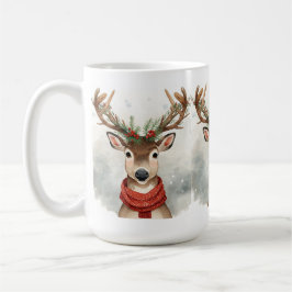 Cute Reindeer Christmas coffee Mug