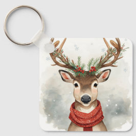 Cute Reindeer Christmas Keychain Schlüsselanhänger