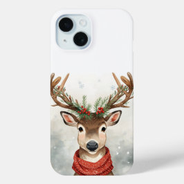 Cute Reindeer Christmas Phone Case For Fun winter