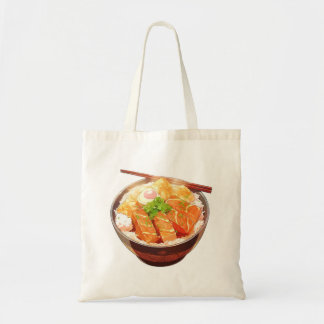 Cute Rice Bowl Tote Bag