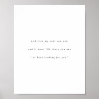 Cute Romantic Quote, Loving Dreamy Saying, Soul