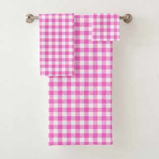 Cute rose et blanc En vichy plaid