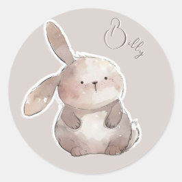 Cute Runder Aufkleber