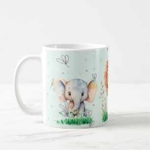 Cute Safari Animal 11 oz Mug Pour Enfants