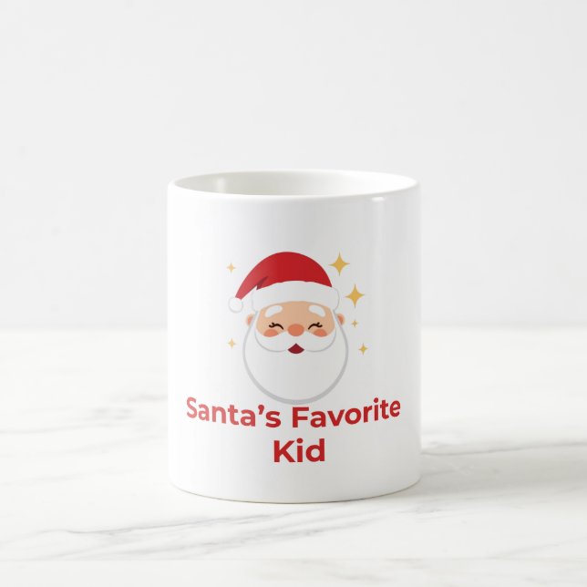 Cute Santa Christmas Mug for Kids (Centre)