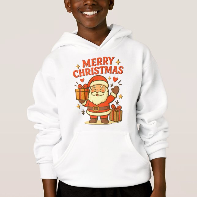  Cute Santa Claus Christmas Art –  Merry Christmas (Devant)