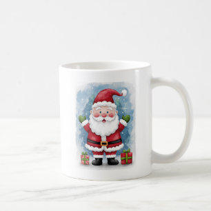 Cute Santa Claus Mug - Cosy Up with Christmas Spir