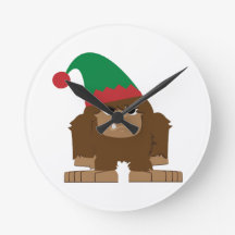 Cute Sasquatch Christmas Elf