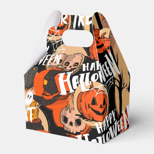  Cute & Scary Halloween Spooky vibes  Geschenkschachtel (Vorderseite)