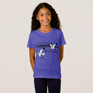 Cute Seagull Beach East Coast Beachcomber t-shirt