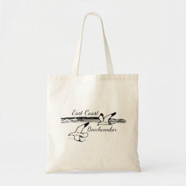 Cute Seagull Beach East Coast Beachcomber tote Tragetasche
