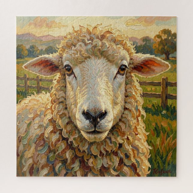 Cute Sheep on a Ranch  | Farm Animals (Vertikal)