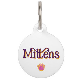 Cute Simple Pet Collar Tag Haustiermarke