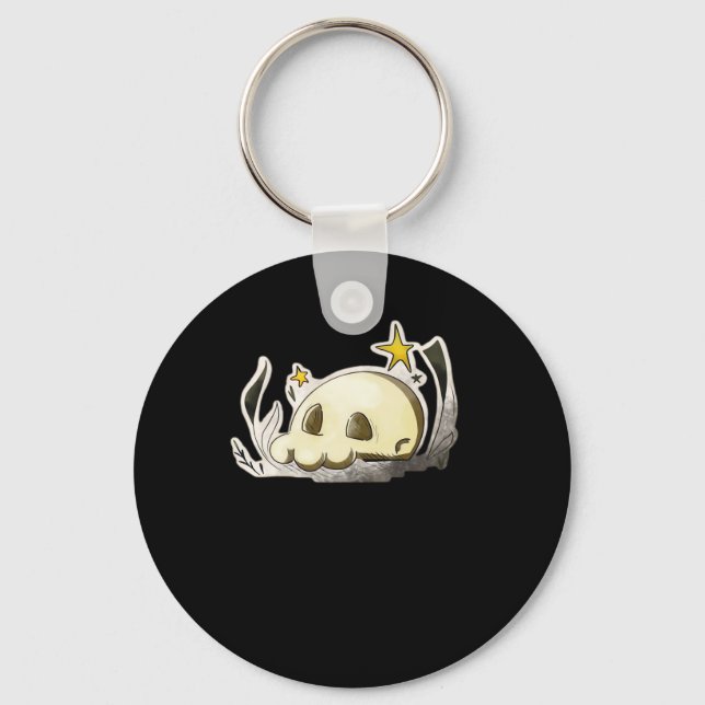Cute Skull Oversized Schlüsselanhänger (Vorderseite)